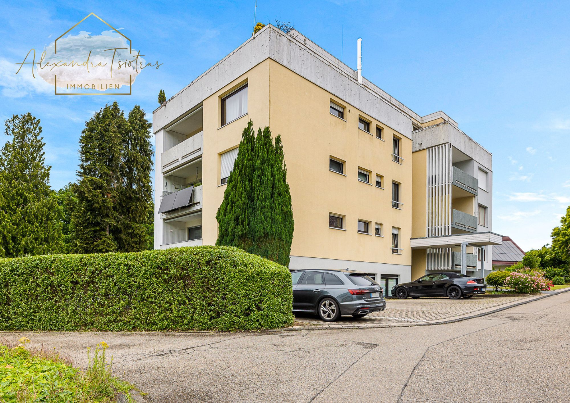Objektbild von Lichtdurchflutete 3,5 Zimmer Wohnung mit Loggia, Aufzug, Stellplatz und flexiblem 4-Zimmer Potenzial